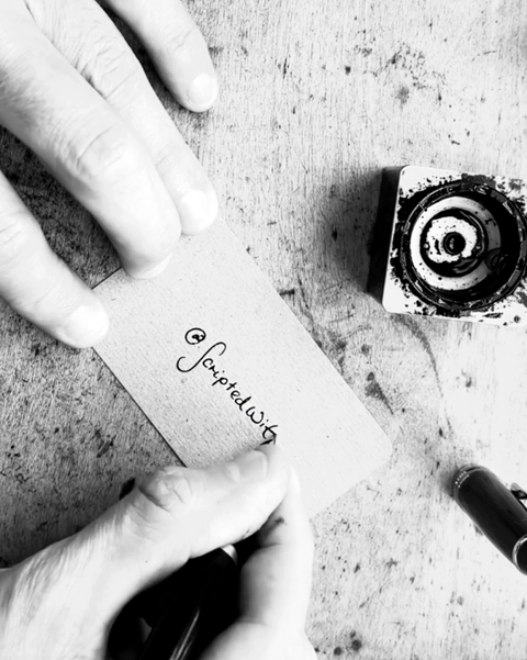 This isn’t just a hand writing. It’s a hand reaching.